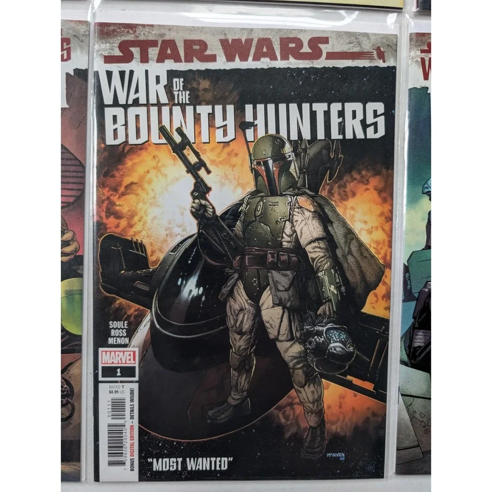 Star Wars War of the Bounty Hunters Issue #1 Variants‎ & Alpha Lot of 6 Marvel